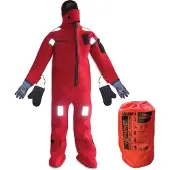 Lalizas Rubber Immersion Suit Rood S Man