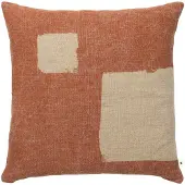 Ferm Living Oleo Kussen Terracotta|Natural