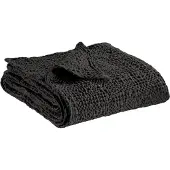 Vivaraise Katoenen Tana Plaid 100% - Grijs - 200 x 140 cm