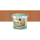 Wovar Norvo| Blokhut & Tuinhuis beits | Teak (transparant) 2,5L Zijdeglans