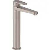 May Wastafelmengkraan forma opbouw model l geborsteld nickel pvd