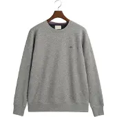 Gant Sweatshirt grijs gemêleerd