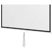 HOMCOM -Projectiescherm-Kunststof-189x7x182cm-Wit