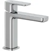 Kludi -RENON wastafel-EHM 110 met push-open afvoerset chroom