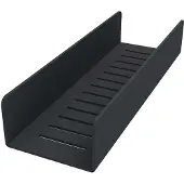Nimco - Legplank, lengte 30 cm, mat zwart 2091-H-30-90