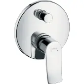 Hansgrohe Metris ééngreeps badmengkraan afbouwdeel, chroom