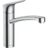 Hansgrohe Logis keukenmengkraan ComfortZone 160 eengreeps voor plaatsing voor raam draaibereik 360 graden chroom