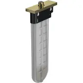 Hansgrohe sBox afbouwdeel rechthoekig, Polished Gold Optic