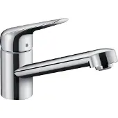 Hansgrohe focus m42 eengreeps keukenmengkraan 100 coolstart, chroom
