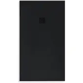 Boss & Wessing Douchebak BWS Elsa Composiet Anti-slip 100x100x3 cm Mat Zwart