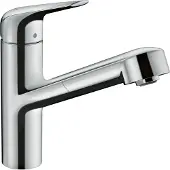 Hansgrohe - Mitigeur de cuisine 150 Focus M42 avec douchette extractible 1 jet finition chromé