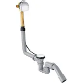 Hansgrohe Exafill complete set voor normale baden, chroom