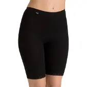 Sloggi Basic+ Dames Short lange pijp - Zwart - Maat 48