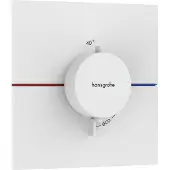 Hansgrohe showerselect comfort e thermostaat inbouw, mat wit