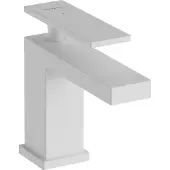 Hansgrohe Tecturis E ééngreeps wastafelkraan 80 CoolStart met PopUp trekwaste, mat wit