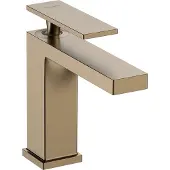 Hansgrohe tecturis e 110 coolstart eengreeps wastafelmengkraan zonder afvoer, brushed bronze