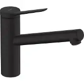 Hansgrohe Zesis M33 ééngreeps keukenmengkraan 150 LowPressure 1jet, mat zwart