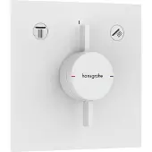 Hansgrohe DuoTurn E kraan inbouw voor 2 functies, mat wit