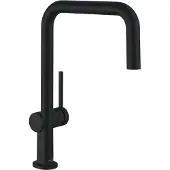 Hansgrohe talis m54 eengreeps keukenmengkraan u 220 ecosmart , mat zwart