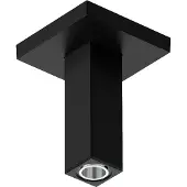 Hansgrohe plafondaansluiting e 10 cm, mat zwart