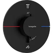 Hansgrohe showerselect comfort s thermostaat inbouw voor 2 functies, mat zwart