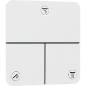 Hansgrohe showerselect comfort q stopkraan inbouw voor 3 functies, mat wit