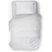 Eleganzzz Dekbedovertrek Micropercal Serenity Flow - pure white 140x200/220cm