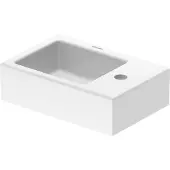 Duravit Vero Air fontein 1 kraangat rechts 38x25cm wit