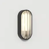 Astro Montreal Buitenmuur Lamp Oval 27cm | Textured Black