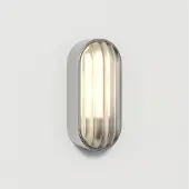Astro Montreal Kustmuur Lamp Brushed Stainless Steel | Oval 27cm