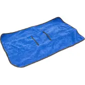 Duvo+ duvoplus Hondenhanddoek Microvezel - Badhanddoek Hond met 2 Handvaten - Snel Drogend - 100x70cm - Blauw