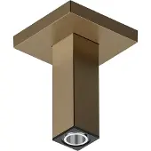Hansgrohe plafondaansluiting e 10 cm, brushed bronze