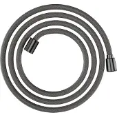 Hansgrohe Designflex doucheslang textiel 200 cm, Brushed Black Chrome