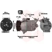 VAN WEZEL 3300K390 Aircopomp