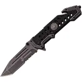 USMC Marines Linerlock A/O Black