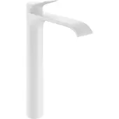 Hansgrohe vivenis eengreeps wastafelkraan 250 coolstart voor opzetwaskommen met pop-up trekwaste, mat wit