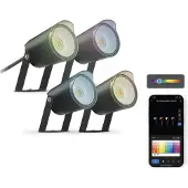 Ksix Smartled Rgbwic 18w Led-spot 4 Eenheden