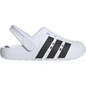 Adidas Clogs 'Adilette 2.0' zwart / wit