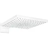Hansgrohe Raindance E - Hoofddouche, 30x30 cm, EcoSmart, mat wit 26239700
