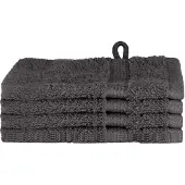 vidaXL Gastendoek SOLUND 4 st Antraciet 15 x 21 cm 550 gsm