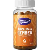 Yummygums Kurkuma & Gember Gummies - 60pcs