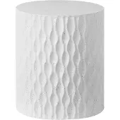 Beliani ANTELAO - Bijzettafel - Wit - Lichtbeton MgO