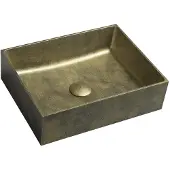Sapho Vrijstaand waskom formigo 47,5x36,5 cm goud