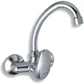 Novaservis Wasbak-/spoelbakmengkraan, monobloc, Metalia 55, chroom, 55034.0