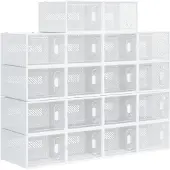 HOMCOM passpiegel - glas - polyester - wit - 60x4x160 cm