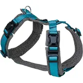 Petlando Magnetech Y-Hondentuig Comfort Antraciet/Petrol