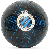 Club Brugge Voetbal Zwart - Maat 5 - 100% PVC - Officiële Merchandise - Voetballen - Sport & Spel - Buitenspeelgoed