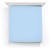 Bella Donna Jersey La Piccola Topperhoeslaken 160x210-220 cm lichtblauw-0522