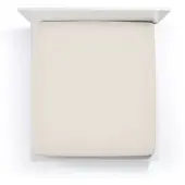 Bella Donna Jersey La Piccola Topperhoeslaken 90x210-220 cm grijs-0701
