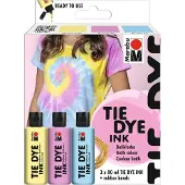HOBBY2YOU Tie Dye batikverf set, pasteltinten